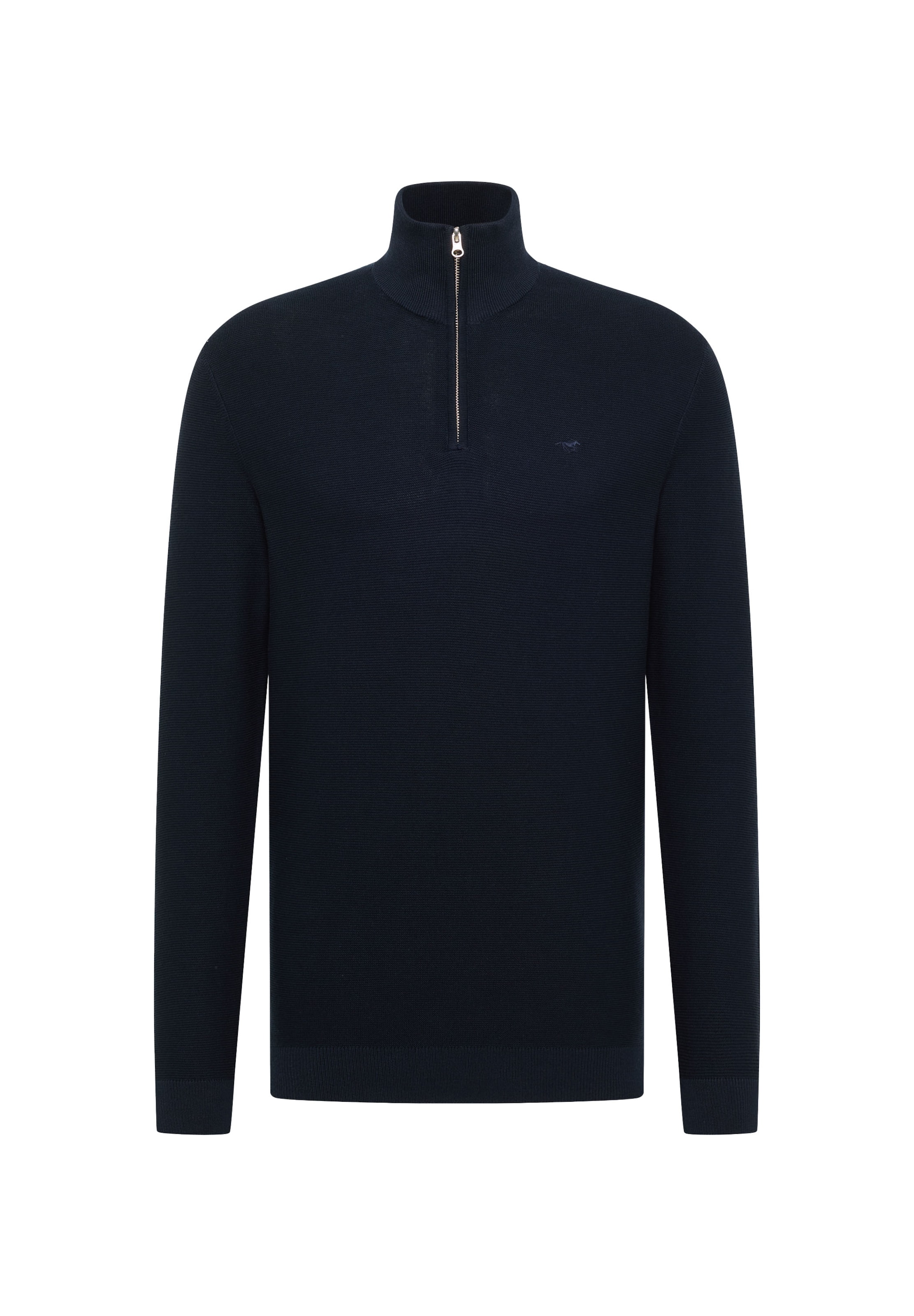 MUSTANG Pull-over 'Everett' en S en bleu foncé, Vue avec produit