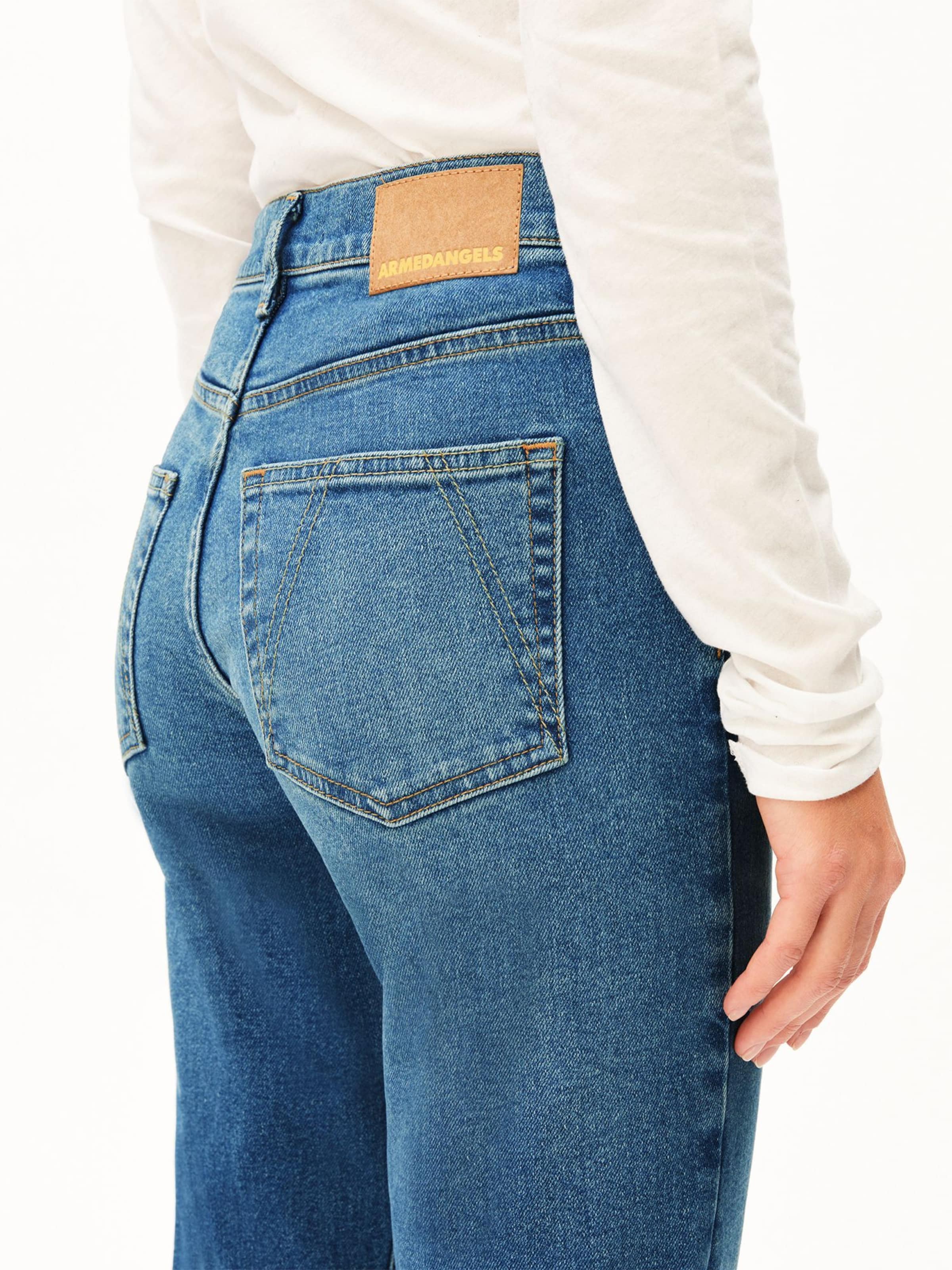 ARMEDANGELS Slimfit Jeans in Blauw: zijkant