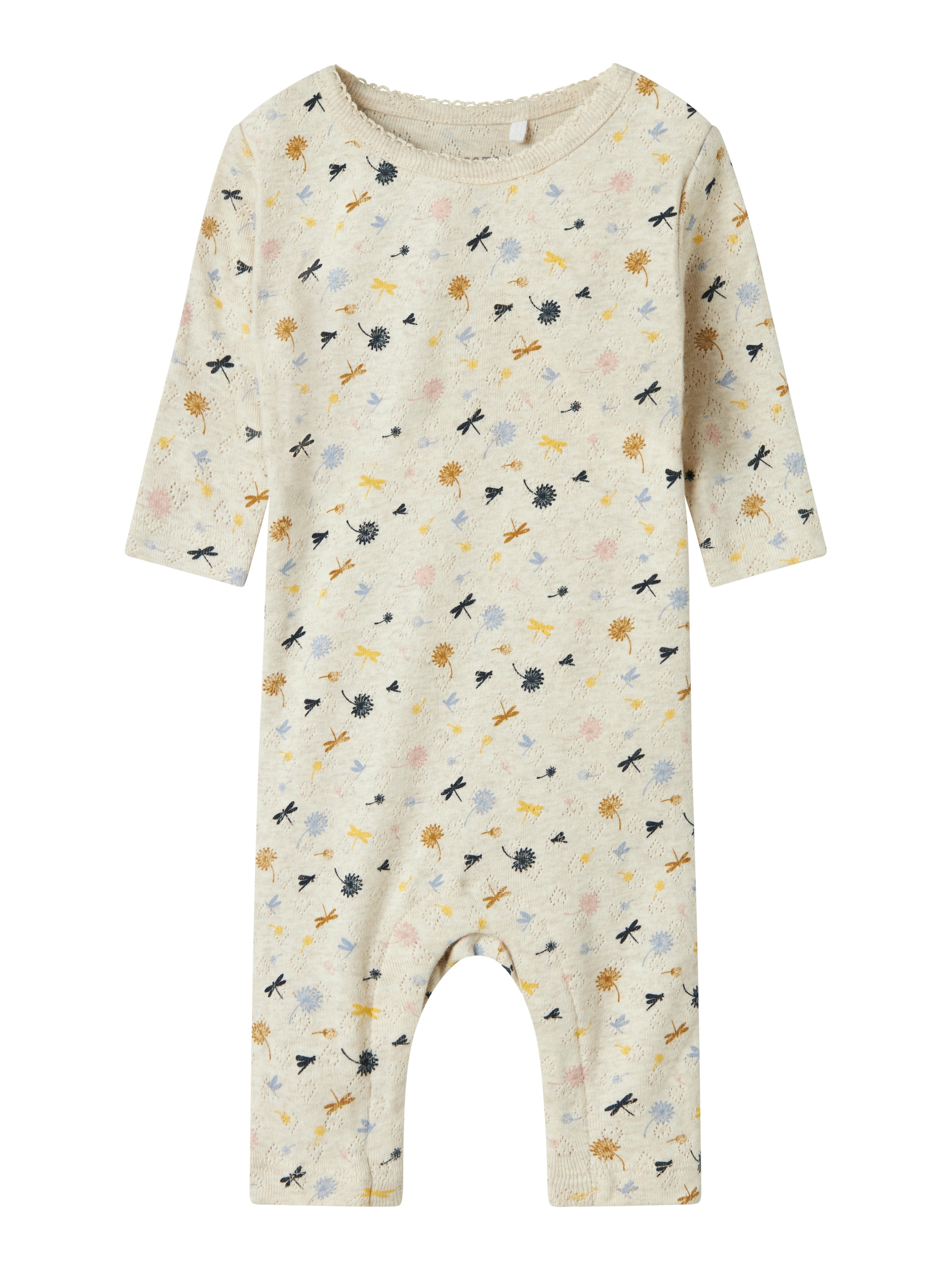 NAME IT Overall 'NBFKORAL' i beige: forside