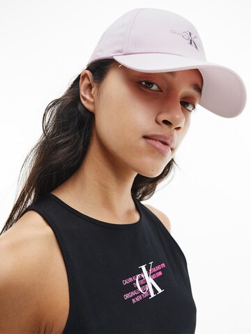Cappello da baseball di Calvin Klein Jeans in rosa