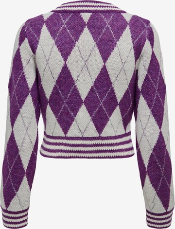 ONLY - Pullover 'MUSE' em roxo