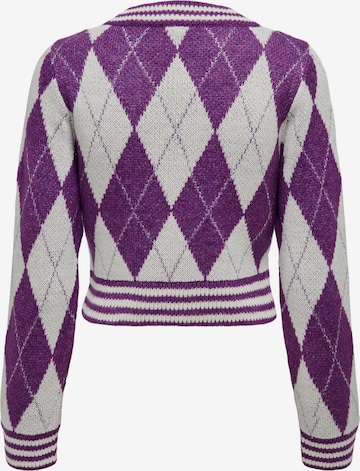 ONLY Sweater 'MUSE' in Purple