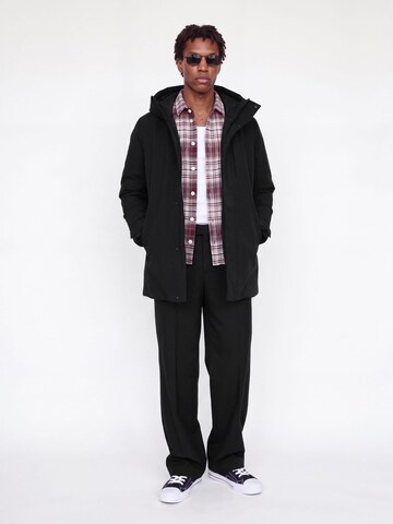 JACK & JONES - Parca de invierno en negro