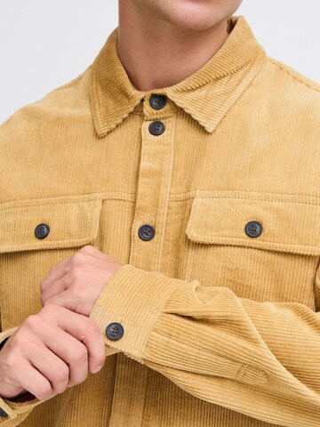 !Solid Regular fit Overhemd 'Nam' in Bruin