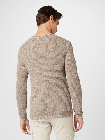 JACK & JONES Pullover 'Phil' in Braun