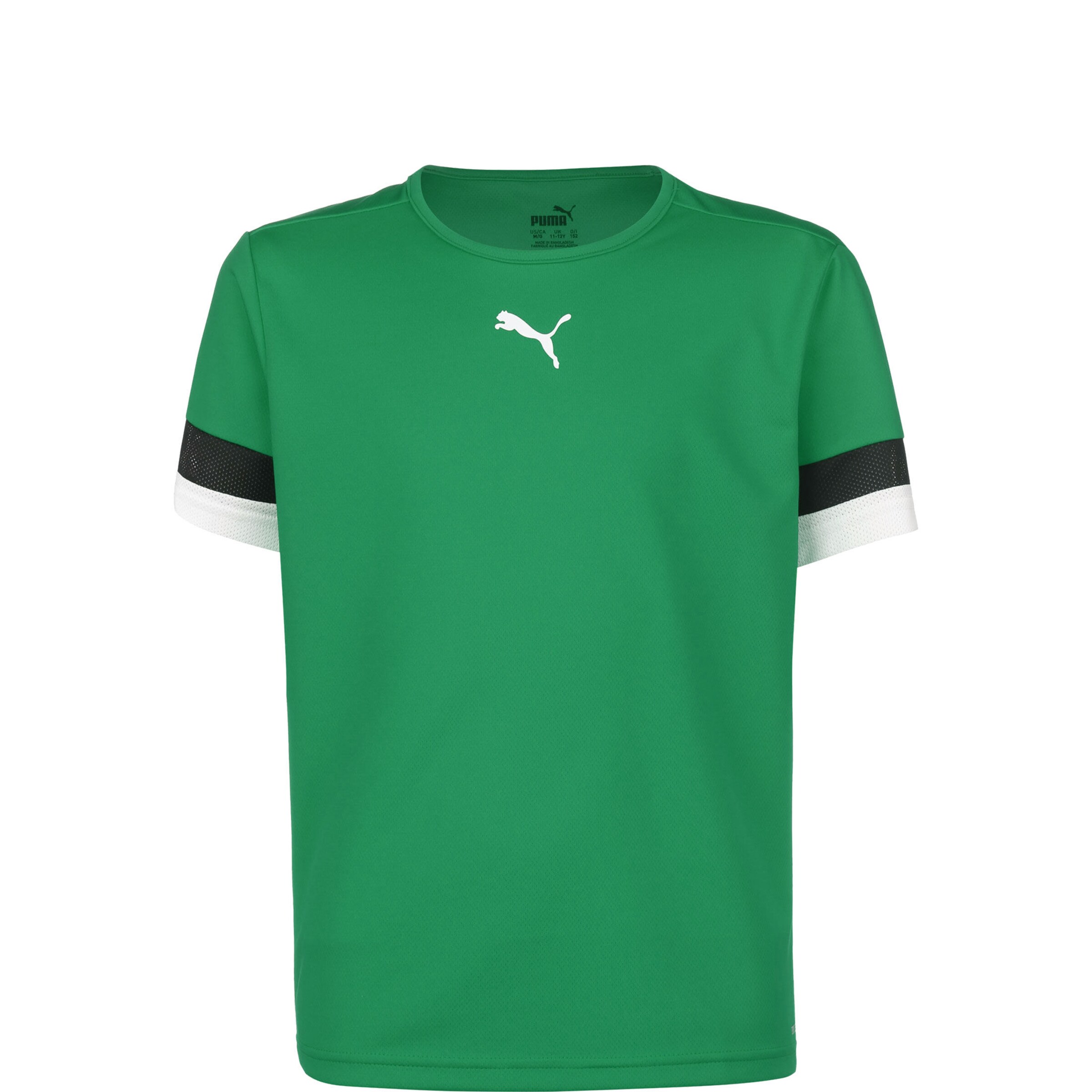 PUMA Performance Shirt 'TeamRise' in Green: front