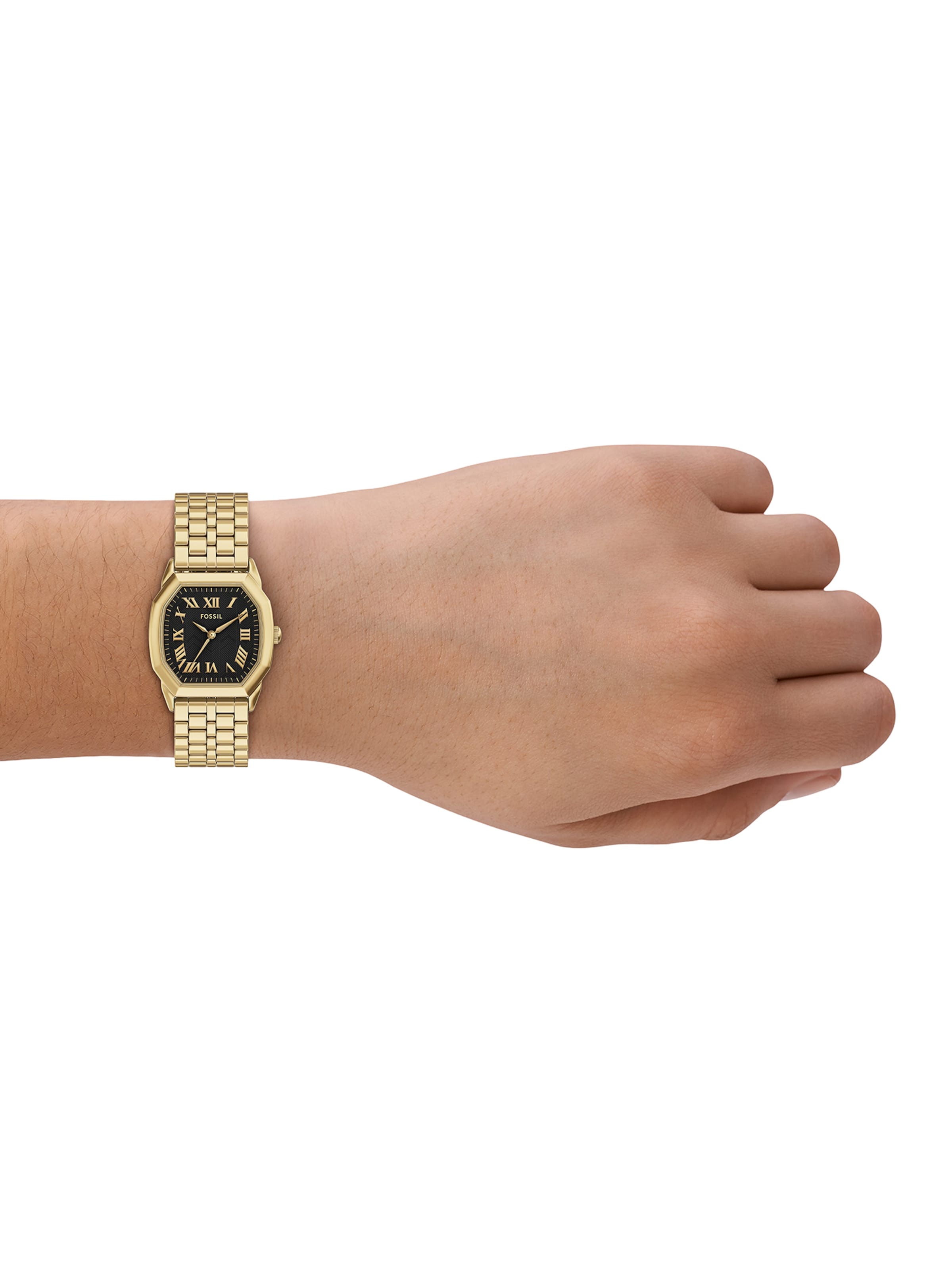 FOSSIL Analógové hodinky 'HARLOW' - Zlatá