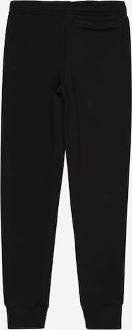 UNDER ARMOUR Tapered Sportbroek 'Rival Anaml' in Zwart