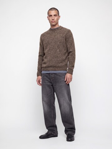 Pull-over 'JJENIEL' JACK & JONES en marron