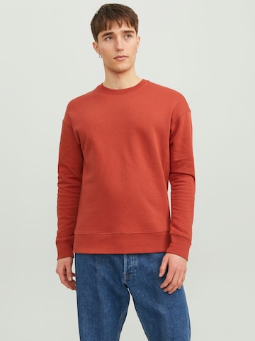 JACK & JONES Sweatshirt 'Star' in Red: front