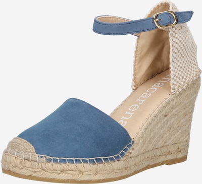 MACARENA Sandal 'CARLA 6' in Kitt / Light beige / Smoke blue, Item view