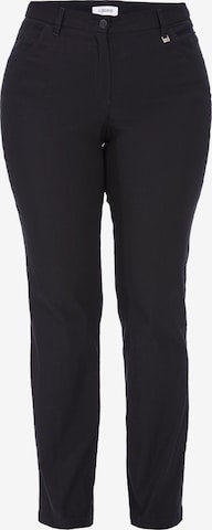 KjBRAND Hose in Schwarz: Vorderseite