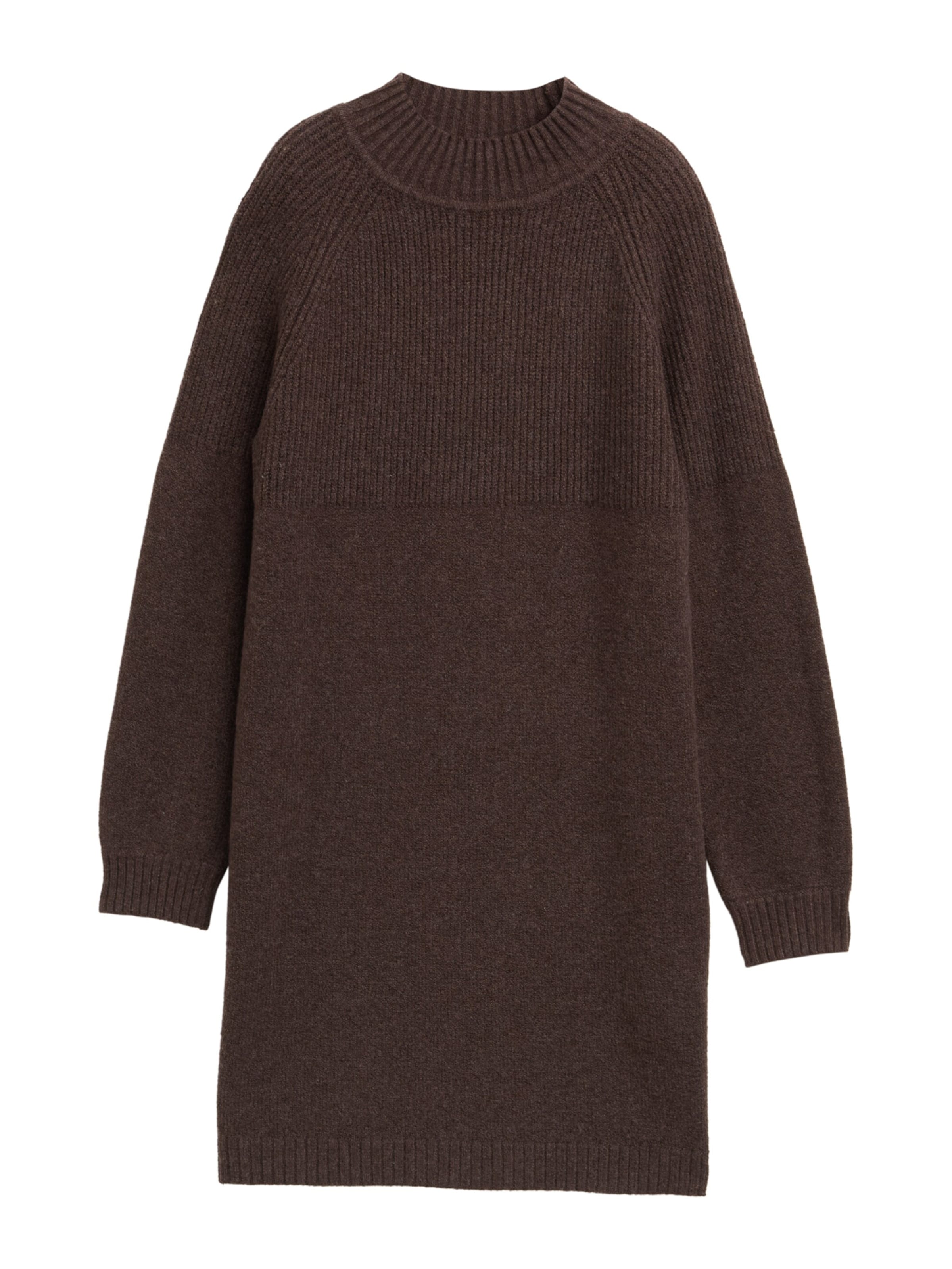 TOM TAILOR DENIM Neulemekko värissä suklaa, Tuotenäkymä