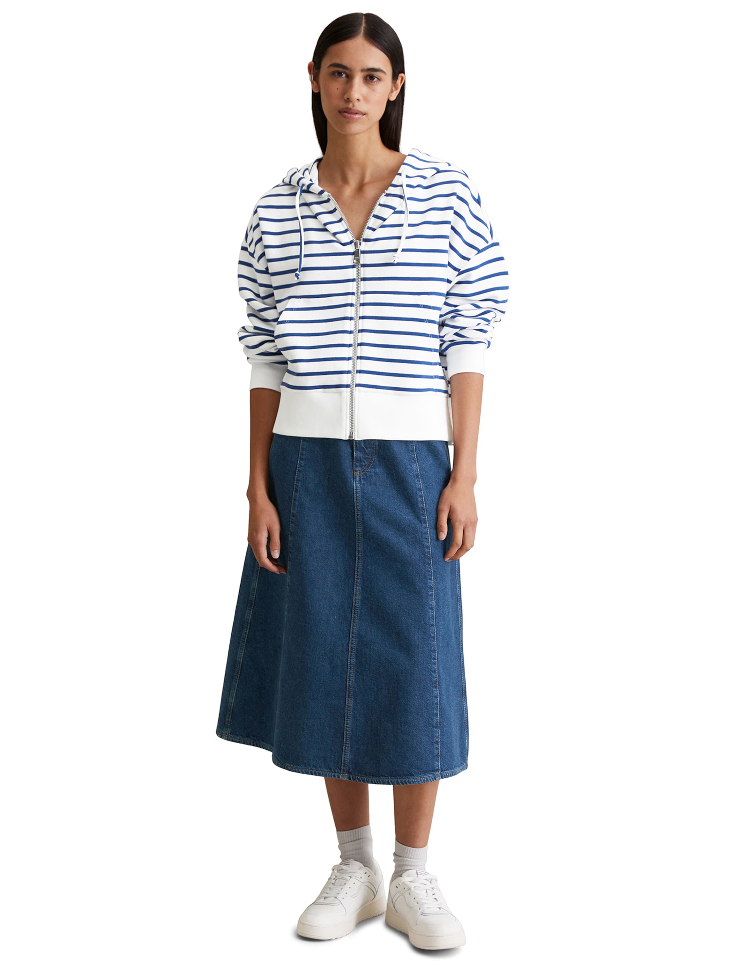 Marc O'Polo DENIM Sweat jacket in White