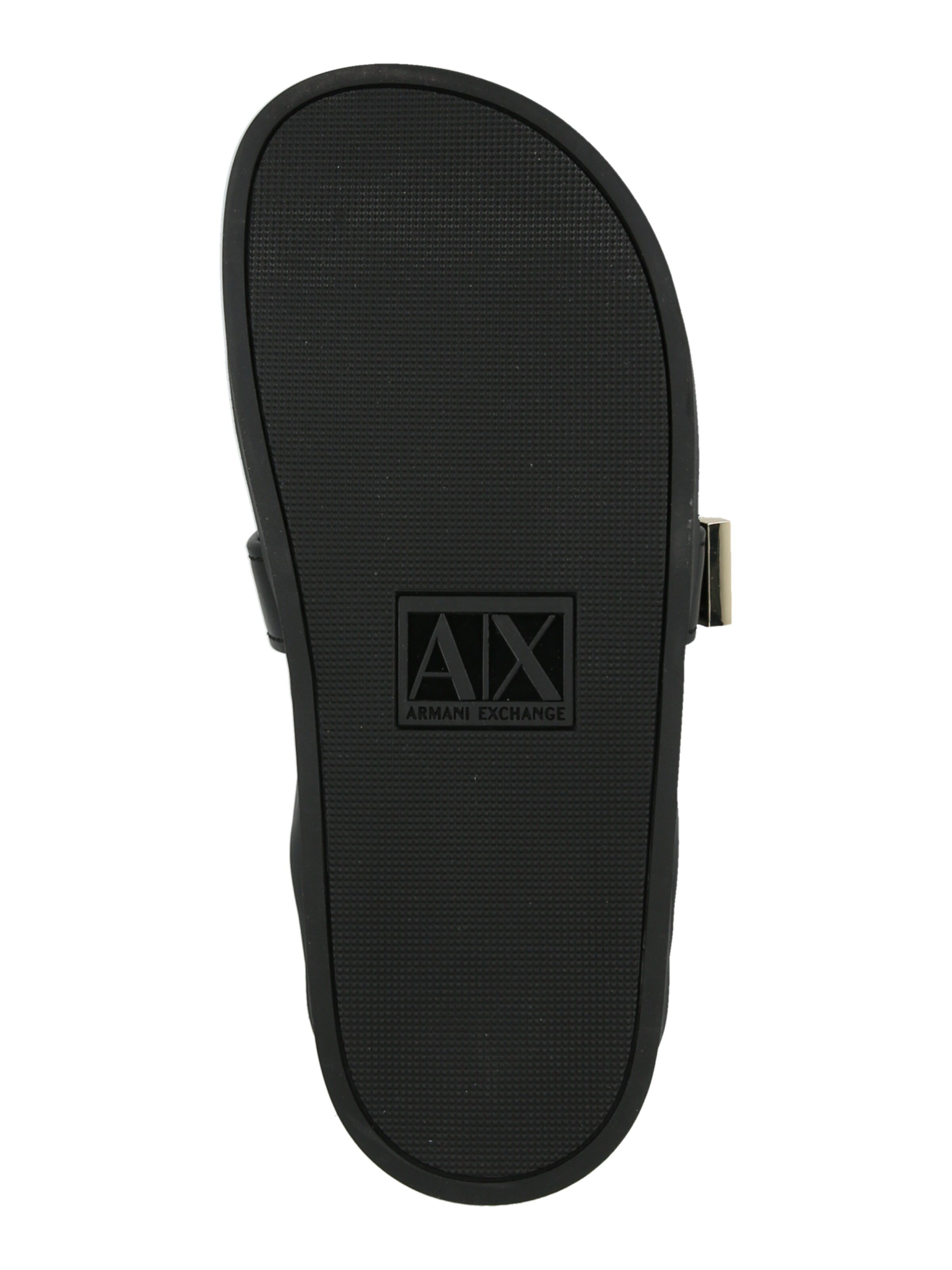 ARMANI EXCHANGE Klapki 'FLORENCE' w kolorze czarny