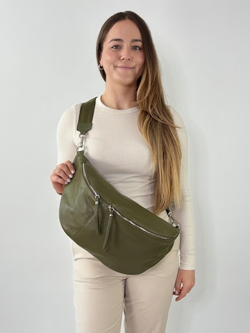 lePelou Fanny Pack 'AMALFI' in Green