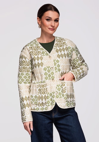 Ombre Between-season jacket in White