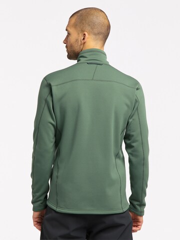 Haglöfs Athletic Fleece Jacket 'Bungy' in Green