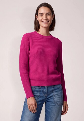 Pull-over CECIL en rose : devant