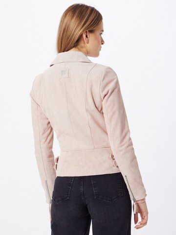 FREAKY NATION Between-season jacket 'Taxi Driver' in Pink