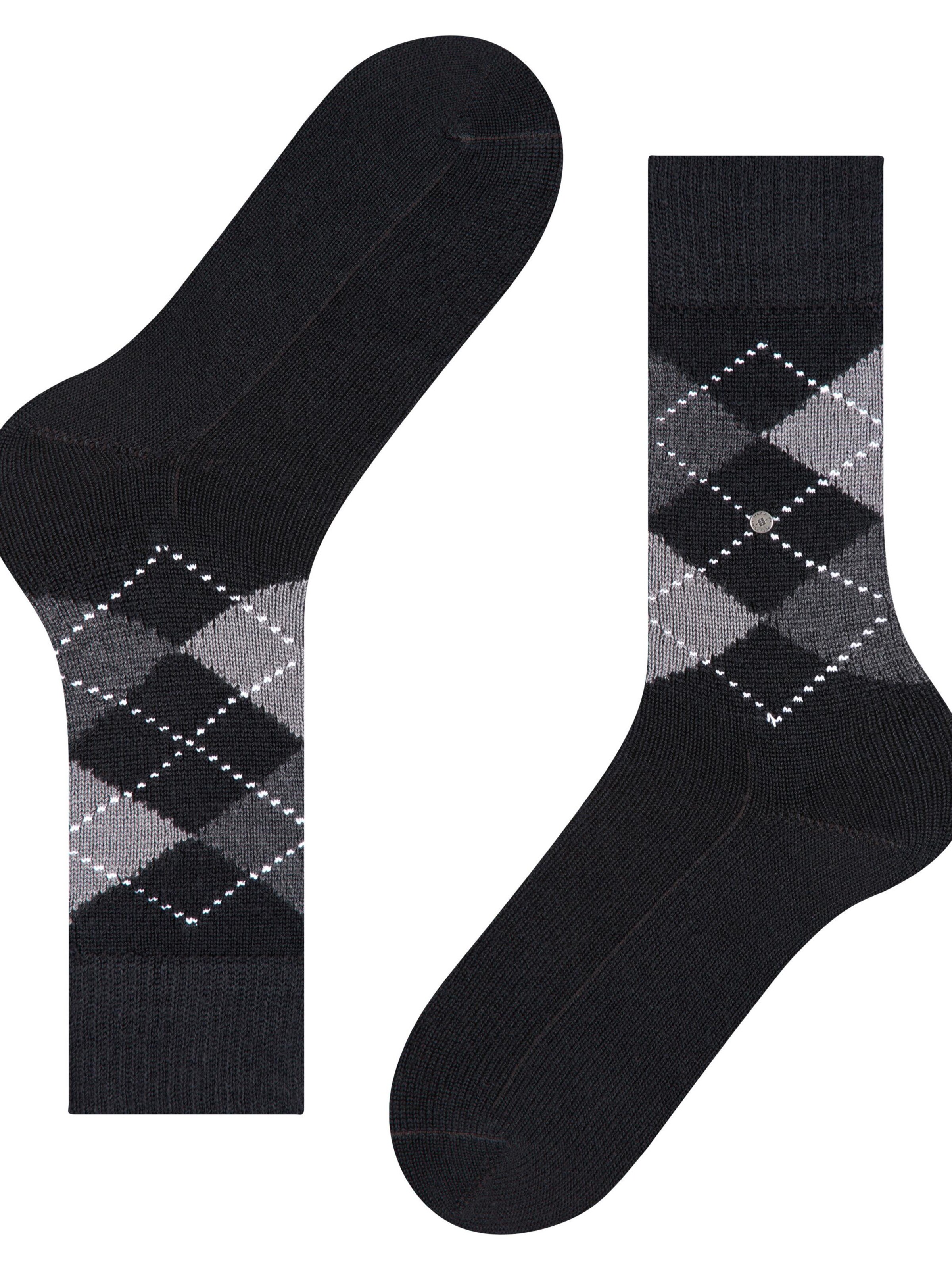 BURLINGTON Socks 'Preston' in White