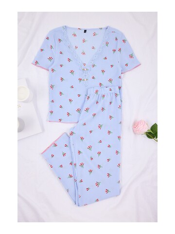 Trendyol Pajama in Blue: front