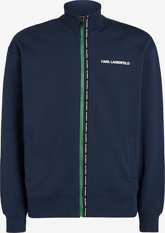 Karl Lagerfeld Sweatjacka i blå: framsida