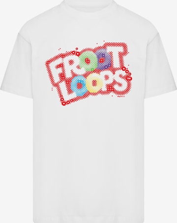F4NT4STIC Shirt 'Kellogg's Froot Loops Breakfast Cereal Pop Art' in White: front