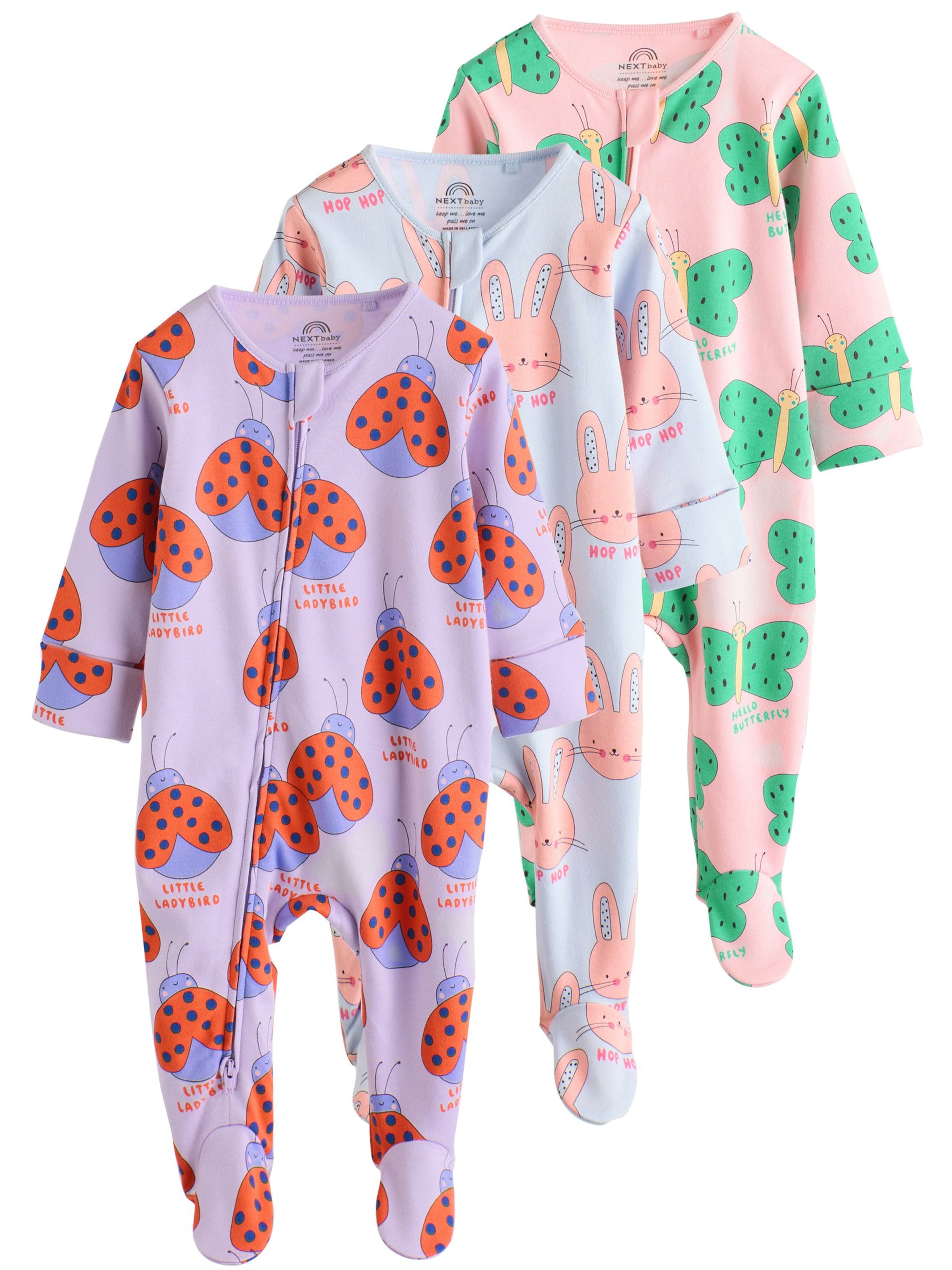 Next Dupačky/body – mix barev: přední strana