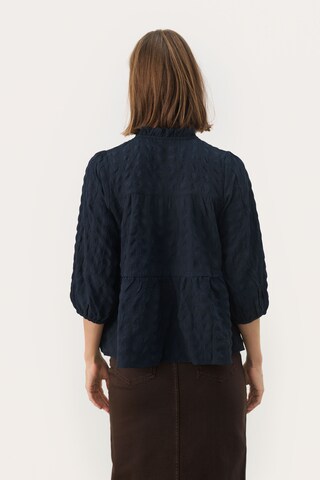 Part Two Bluse 'Gimalie' i blå