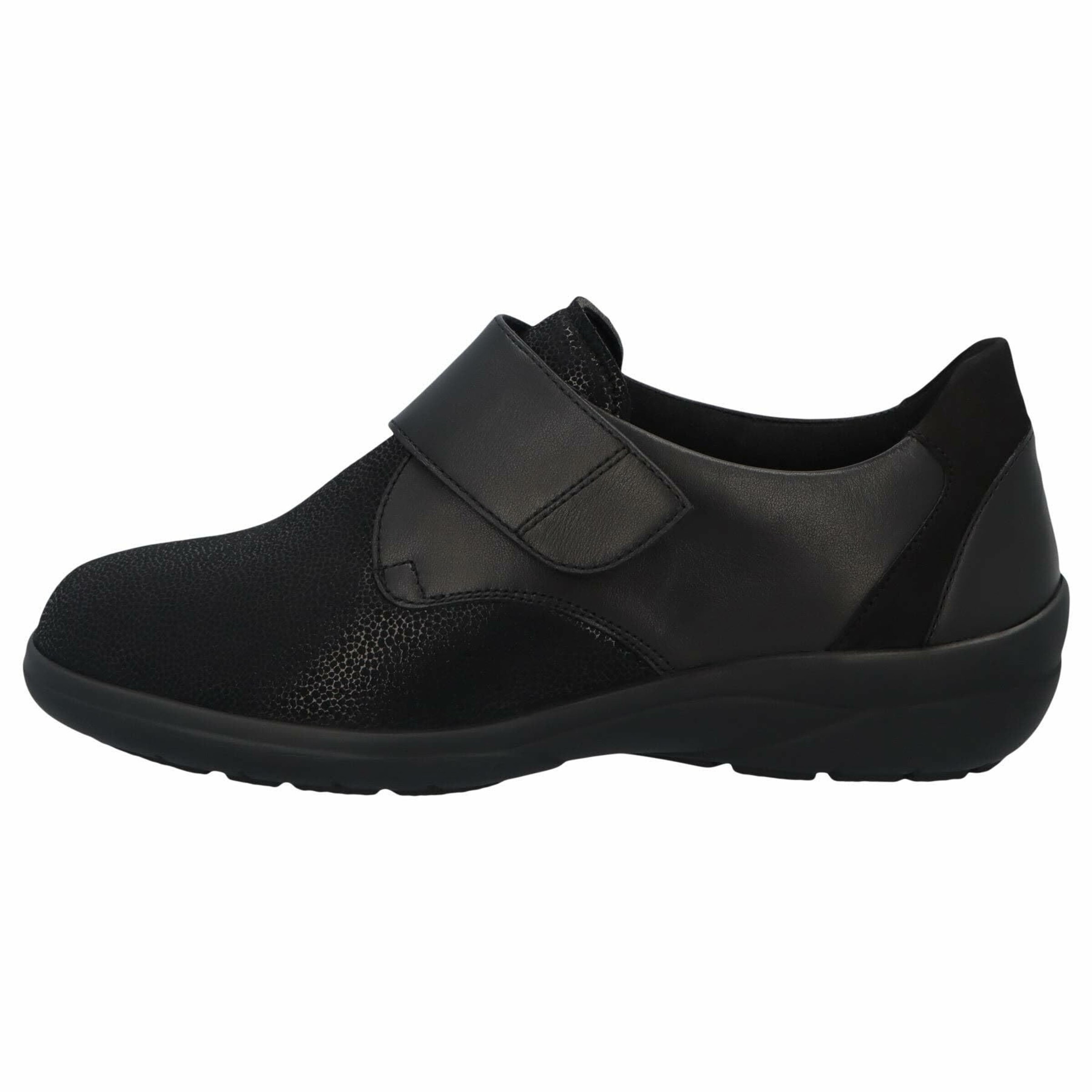 SOLIDUS Schnürschuh in Schwarz