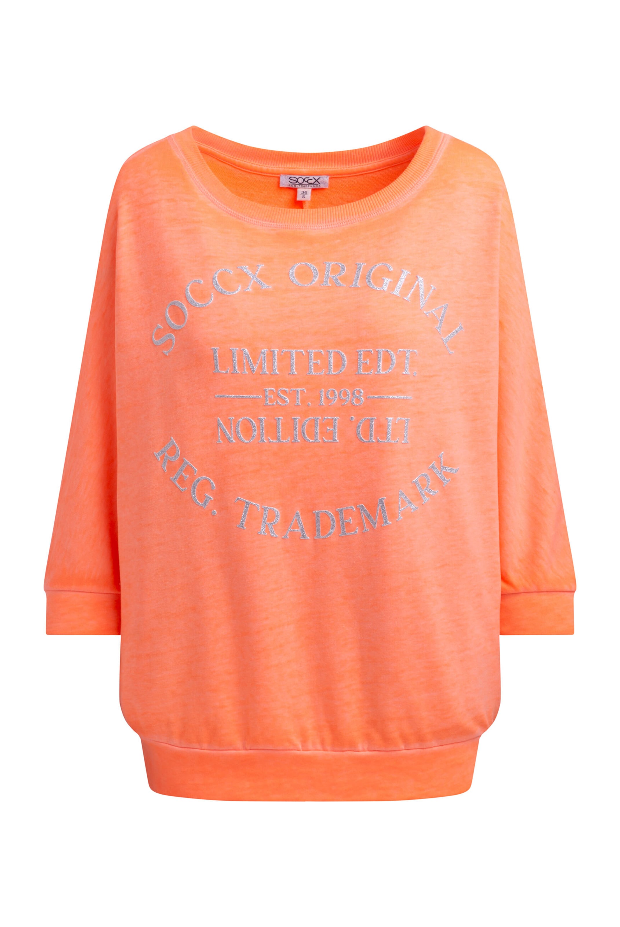 Soccx Sweatshirt in Orange: Vorderseite