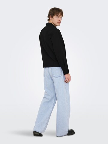 Only & Sons Wide leg Jeans 'ONSREMI' in Blue: back