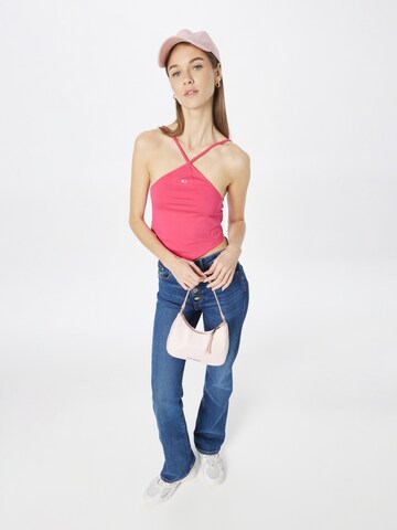 Tommy Jeans Topp i rosa