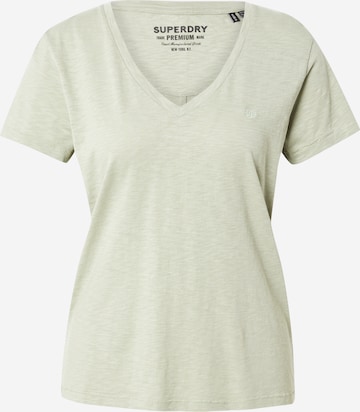 Superdry Футболка в Зеленый: спереди