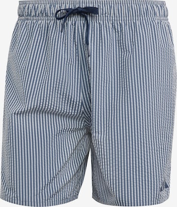ADIDAS SPORTSWEAR - Bermudas 'Seersucker' en azul: frente