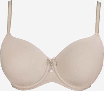 SugarShape Bra 'True' in Beige: front