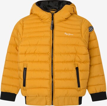 Pepe Jeans Between-season jacket 'Greystroke' in Yellow: front