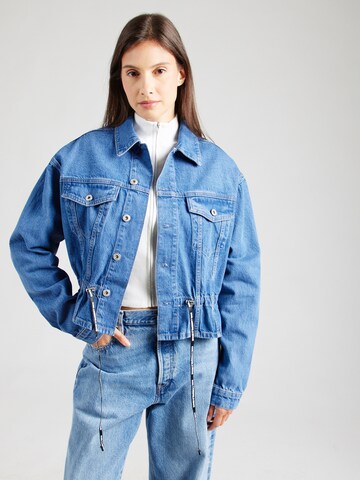 KARL LAGERFELD JEANS Jacke in Blau: Vorderseite