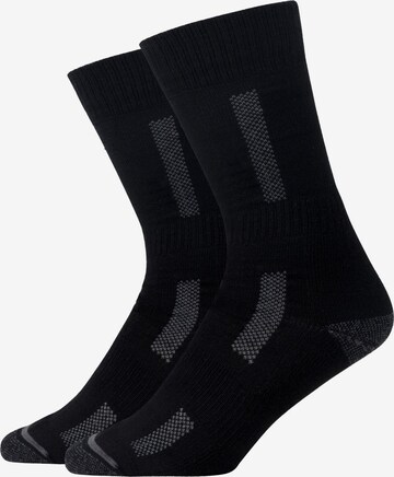 SNOCKS Socks in Black: front