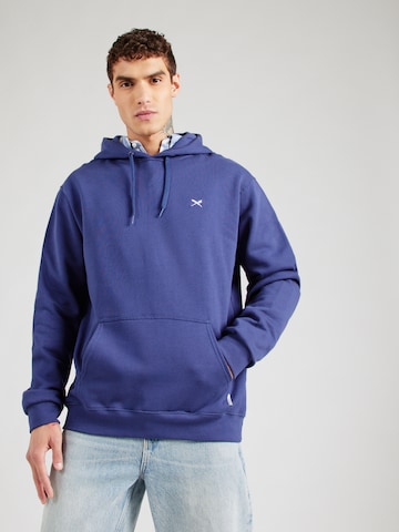 Iriedaily - Ajuste regular Sudadera en azul: frente