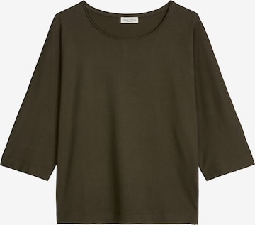 T-shirt Marc O'Polo en marron : devant