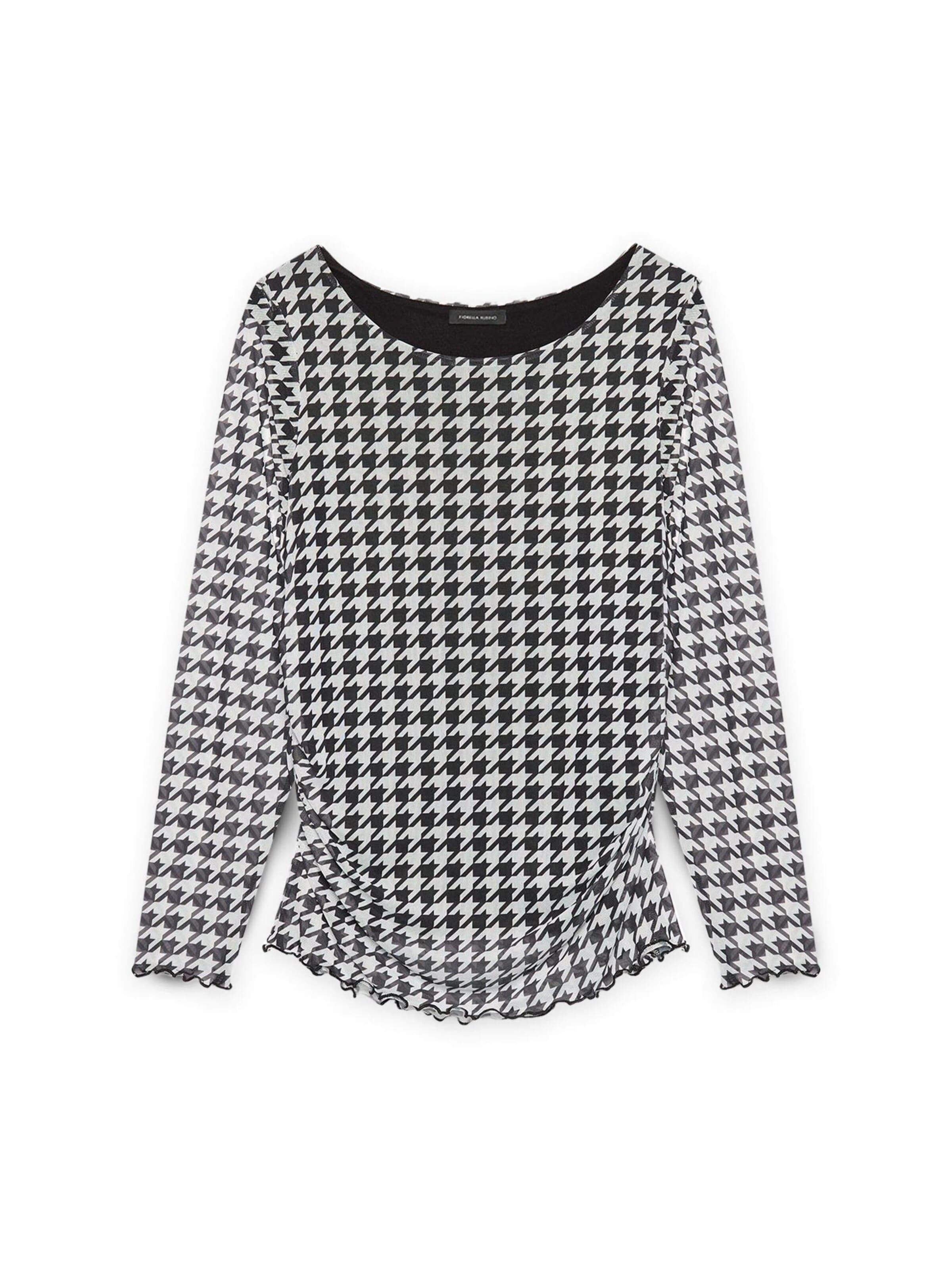 Fiorella Rubino - Blusa en negro: frente