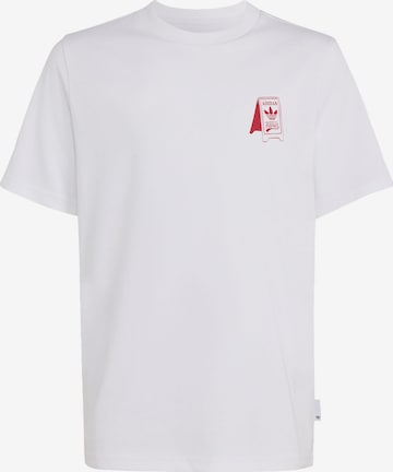 ADIDAS ORIGINALS - Camisola 'Foodstand' em branco: frente
