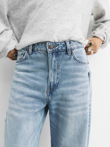 Pull&Bear Baggy Дънки в синьо