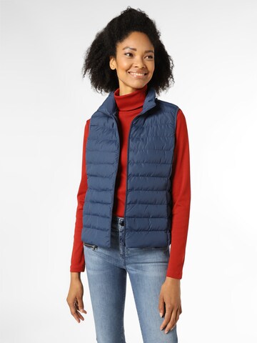 Brookshire Vest in Blue: front