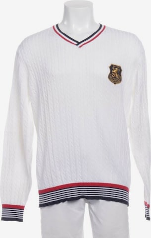 TOMMY HILFIGER Sweater & Cardigan in L in White: front