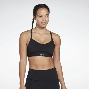 Reebok Bustier Sport bh in Zwart