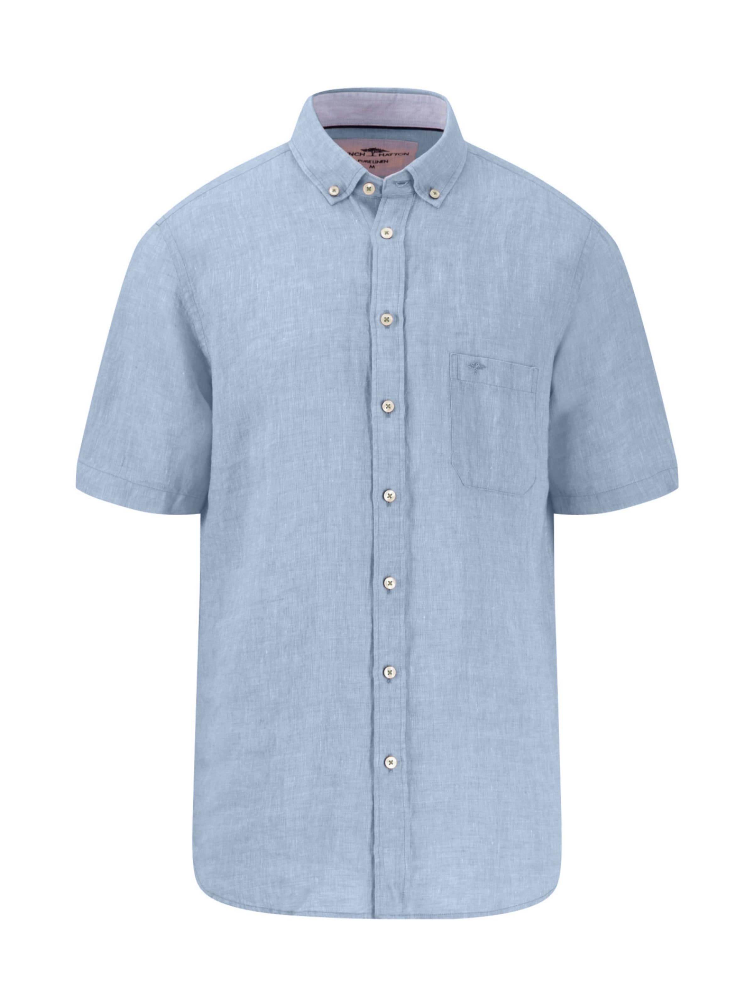 Regular fit Camicia di FYNCH-HATTON in blu: frontale