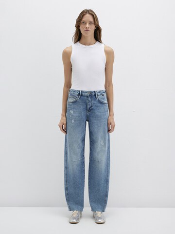 Mavi Tapered Jeans 'LEILA' in Blau